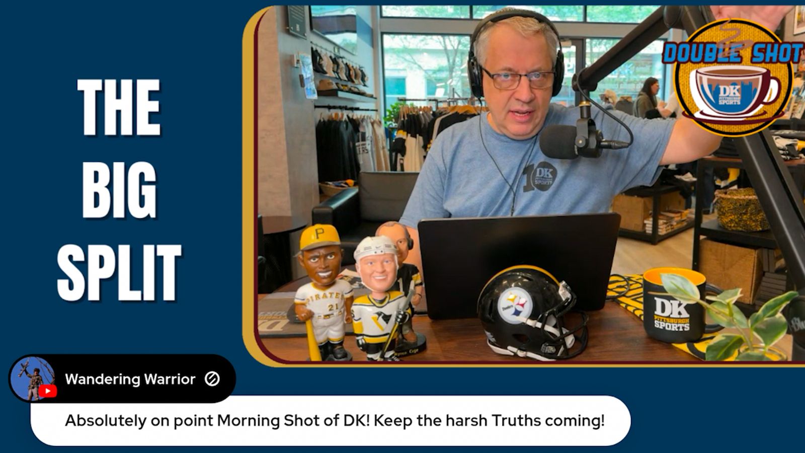 DK’s Double Shot of Steelers: The big split taken in Downtown (Videos)